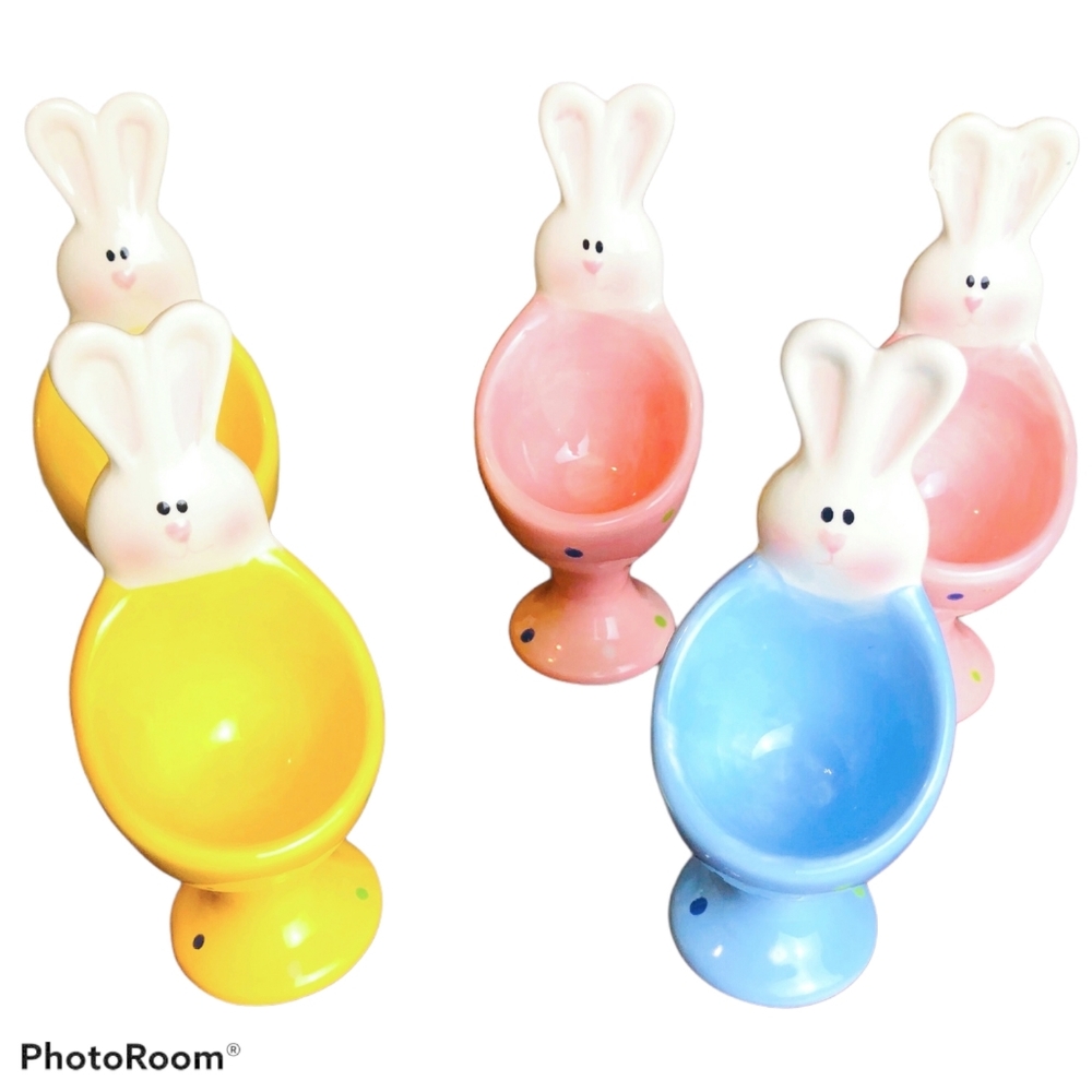 Studio 33 Easter standing bunny egg holder
